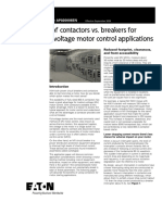 Eaton Contactors Vs Breaker Ap Paper Ap020006en