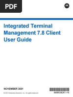 6866539D67-YK Enus Integrated Terminal Management 7.8 Client User Guide