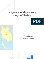 Integration of Dependency Theory in Thailand