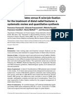 Volar Locking Plates Versus K-Wirepin Fixation For The Treatment of Distal Radial Fractures A Systematic Reviewand Quantitative Synthesis