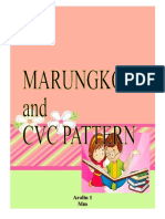 Marungko CVC Pattern