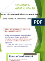 Environment & Environmental Health