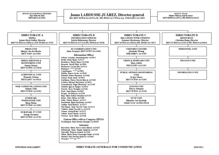 DG Communication Structure Overview | PDF | International Political ...