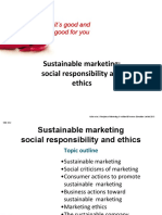 Sustainable Marketing: Social Responsibility and Ethics: It's Good and Good For You