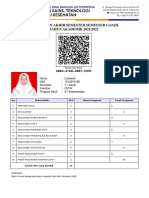 Kartu Ujian 1912210185 Lutiawati 20211