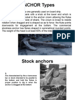 Anchoring Equipments