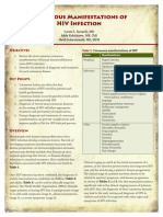 Cutaneous Manifestations of HIV