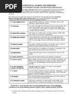 Transitional Words and Phrases