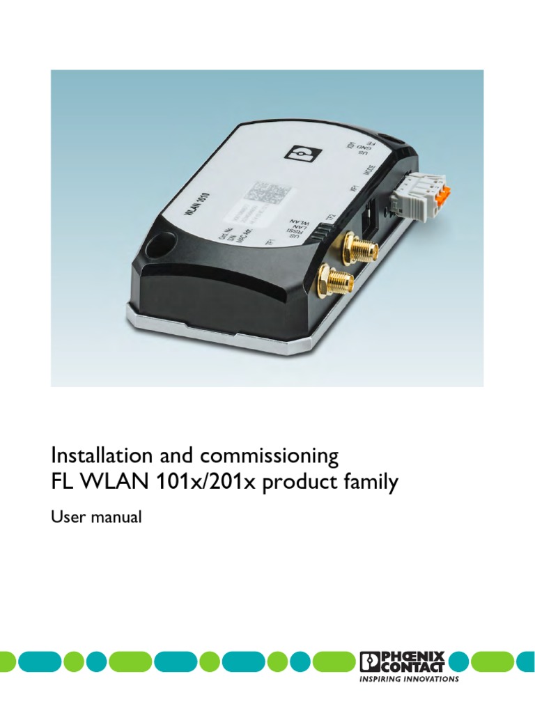 Installation and Commissioning FL WLAN 101x/201x Product Family | PDF ...