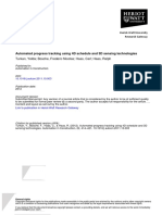 Automated Progress Tracking Using 4D SCH