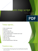 Transform Map Script