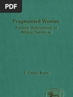 Download JC Exum - Fragmented Women Feminist SubVersion of Biblical Narratives JSOTSupp 163 1993 by csioucs SN55604693 doc pdf
