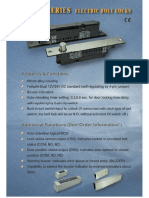 Door Lock Specifications