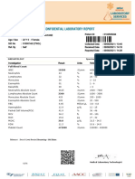 Full Blood Count 10500: Page 1 of 1 Haematology Specimen: Blood