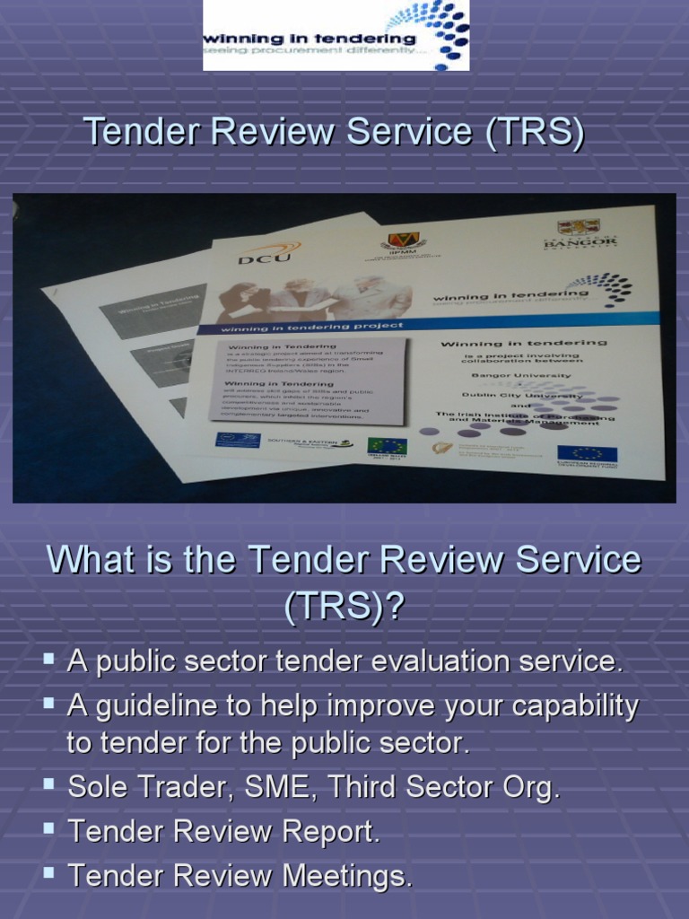 Public Sector Tender Review Service | PDF | Business | Cognition