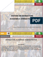 Estructura Academica y Administrativa (Dgeta)