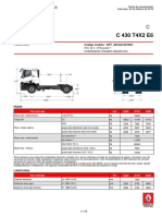 C 430 T4X2 E6: Ficha Técnica Genérica