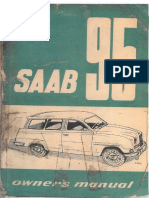 Saab 95b Owners Manual