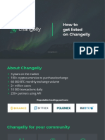 How To Get Listed On Changelly