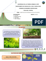 Composisicon Inorganica de Las Plantas ..