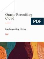 Oracle-Recruiting Cloud-Implementing-Hiring