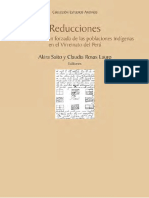 SAITO, A. y C. ROSAS LAURO (Eds.). 2017. Reducciones, La Concentración Forzada de Las Poblaciones Indígenas en El Virreinato Del Perú
