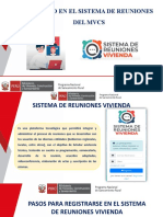 Registro Sistema de Reuniones Virtuales