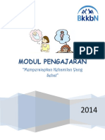 Modul Mempersiapkan Kehamilan Sehat