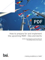 BSI-How To Prepare For and Implement MDR