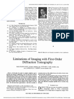 Limitations of Imaging With First-Order Diffraction Tomography