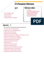 McamX4 NCI Parameter Ref