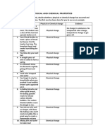 Physical and Chemical Properties