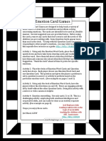 Emotion Cardgame Activity PDF4