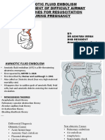 AFE and CPCR Guidelines in Prego