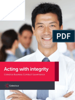 Acting With Integrity: Celestica Business Conduct Governance