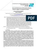 Article 21 Accounting Practices and Performance of Oil and Gas Industry
