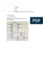 Cmos Function and Mux