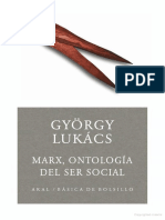 Marx, Ontología del Ser Social