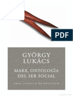Marx, Ontología Del Ser Social