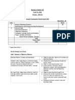 Business Studies - XI - DAVCAE