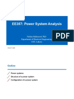 Ee357: Power System Analysis: Farhan Mahmood, PHD Department of Electrical Engineering Uet, Lahore
