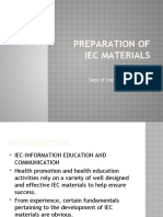 Preparation of IEC Materials
