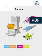 Production Program: Cutting Bending Forming Software