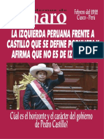 La Izquierda Peruana Frente A Castillo Que Se Define Populista y Afirma Que No Es de Izquierda