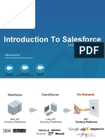 Introduction To Salesforce: Himanshu