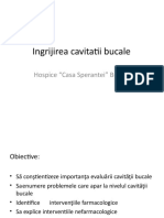 5.2 Evaluarea Si Ingrijirea Pacientilor Cu Probleme La Nivelul Cavitatii Bucale