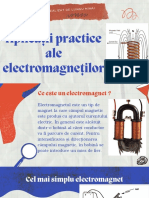 Aplicații Practice Ale Electromagneților