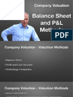 Company Valuation: Balance Sheet and P&L Methods