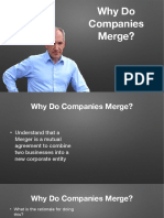 Why Do Companies Merge