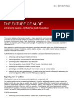 Icaew Briefing The Future of Audit April 2011